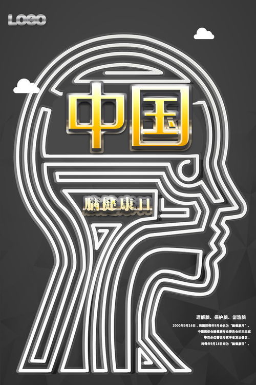 关注大脑健康，共筑幸福生活——中国脑健康日广告设计